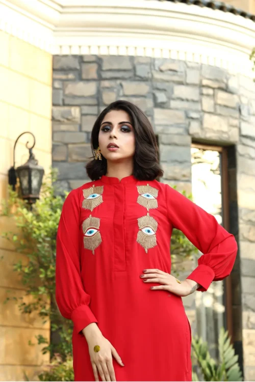 EVIL EYE - RED (2PC)